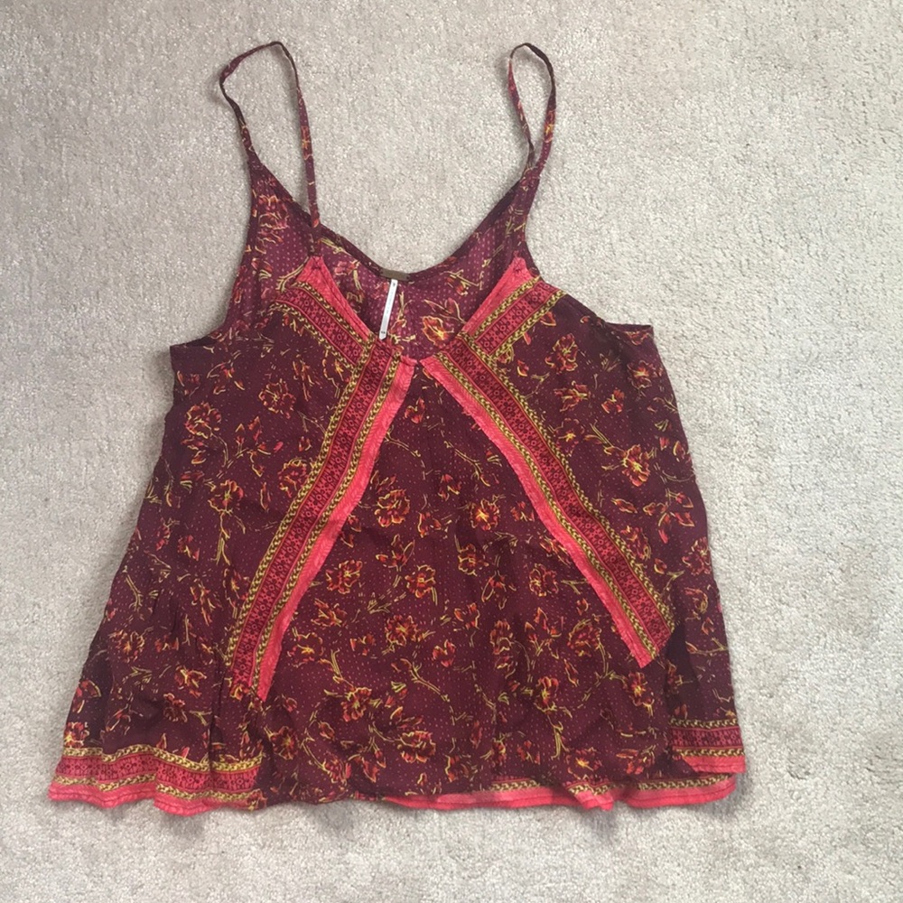 Free People Printed Top